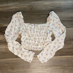 Dainty Floral UO Top XS